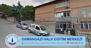 osmangazi halk eğitim merkezi