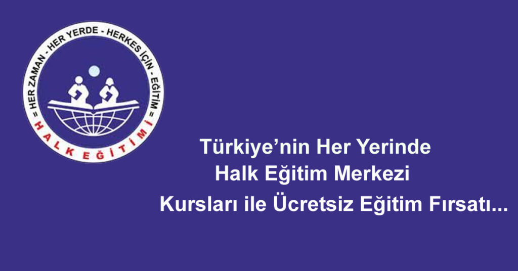 Halk egitim merkezi basvurulari