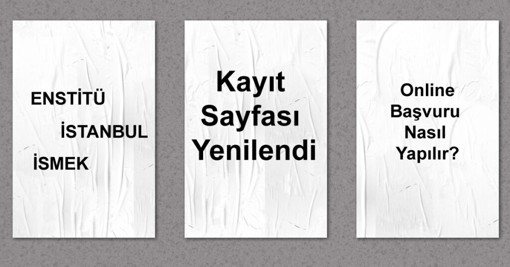 ismek kayit sayfasi