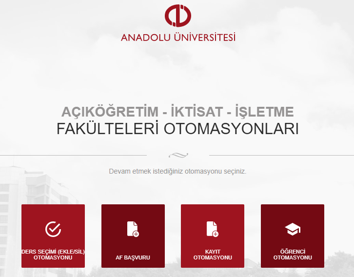 aof kayit ekrani