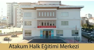 atakum halk egitimi merkezi