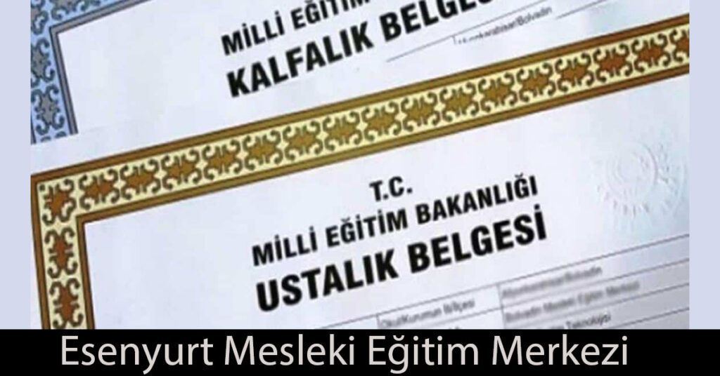 esenyurt mesleki egitim merkezi