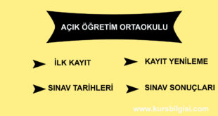 acik ogretim kayit